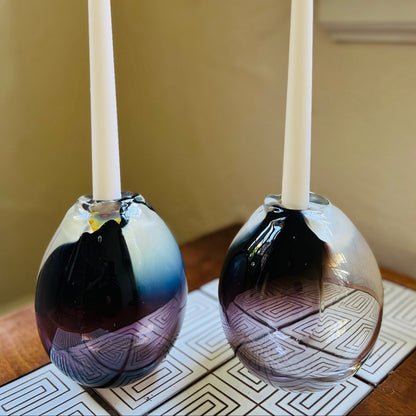 EBONY IVORY Candlestick